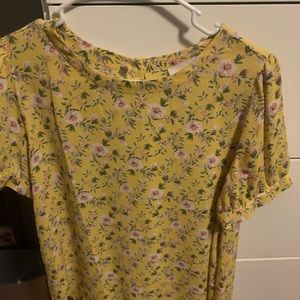 Loft Floral Blouse NWT Size M